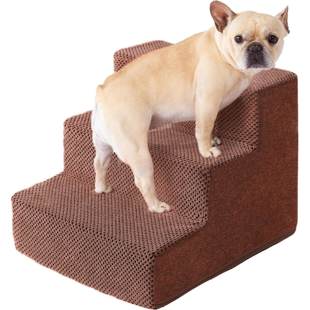 Pet climbing ladder, dog getting up and down, sofa steps, right angle sponge, removable and washable 314