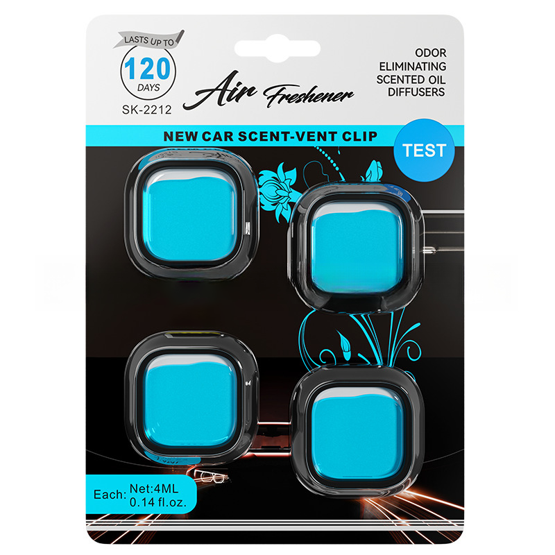 Vehicle mounted air freshener Vehicle mounted breathable film perfume to remove odor 353