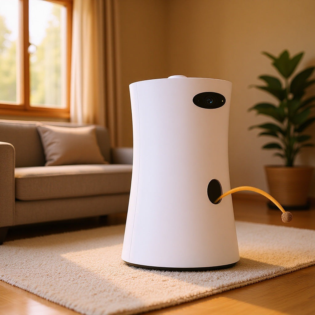 Intelligent pet camera, automatic feeder, bullet feeding, laser teasing for pets 317