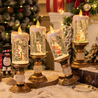 Christmas decorations candle lights Christmas crystal lights 132