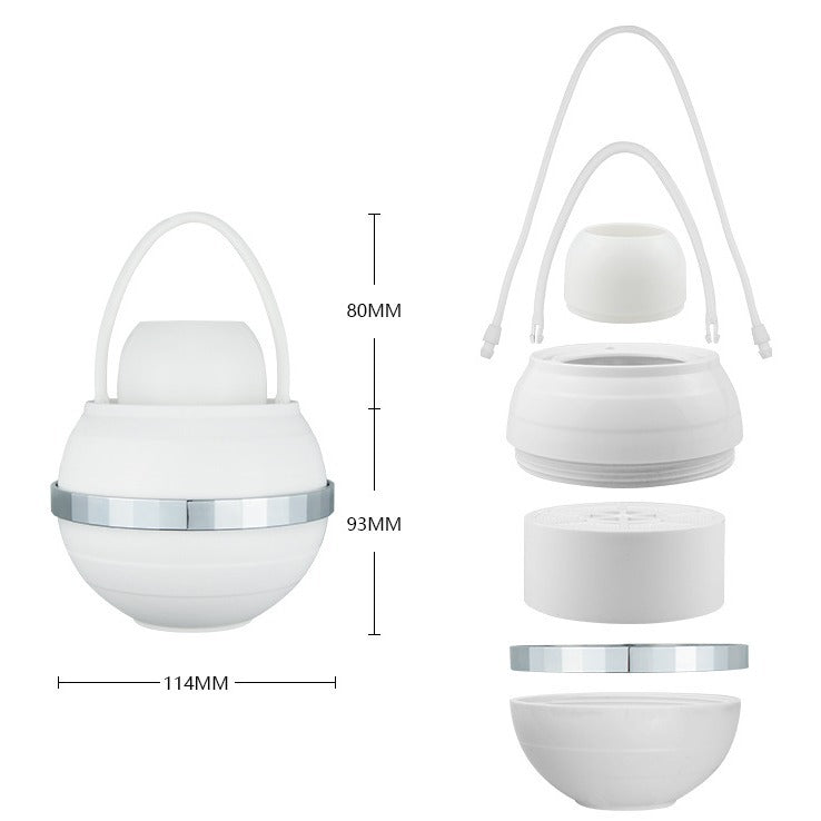 Household white non installation hanging shower water purification bathtub shower apparatus 246