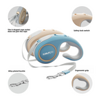 Pet dog Teddy automatic retractable towing rope 034