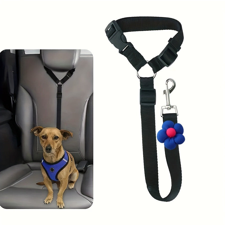 Pet supplies, car safety harness, circular dog leash 348