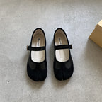 High end design niche Mary Jane split toe women's shoes 117