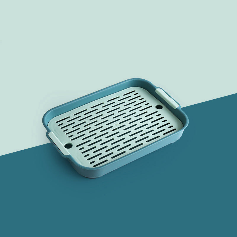 Water cup drain tray double-layer tray for home living room 025