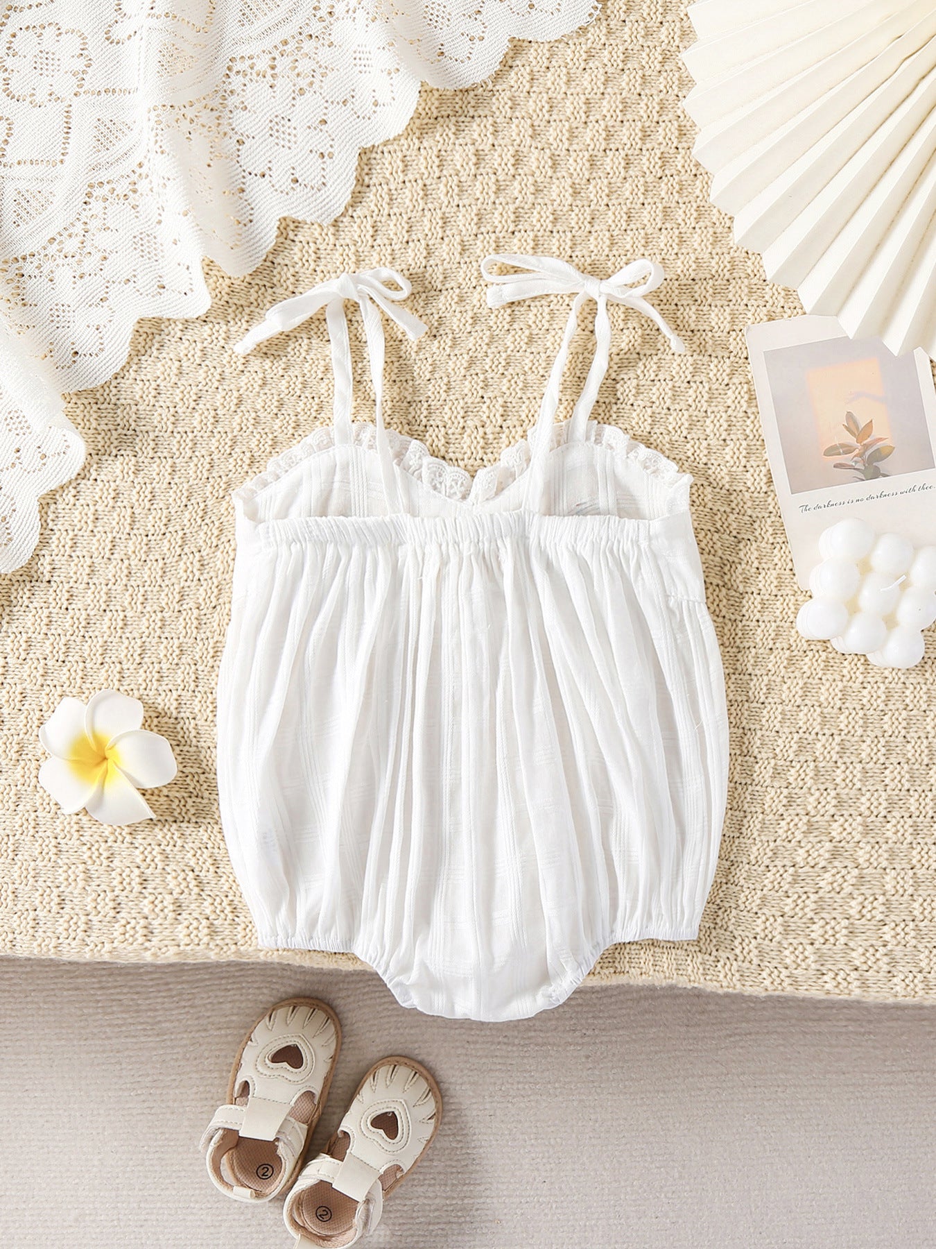 Baby summer clothe embroidered bag fart clothes female baby 070