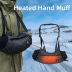 Autumn and winter ice fishing, outdoor camping, heated warm gloves 153