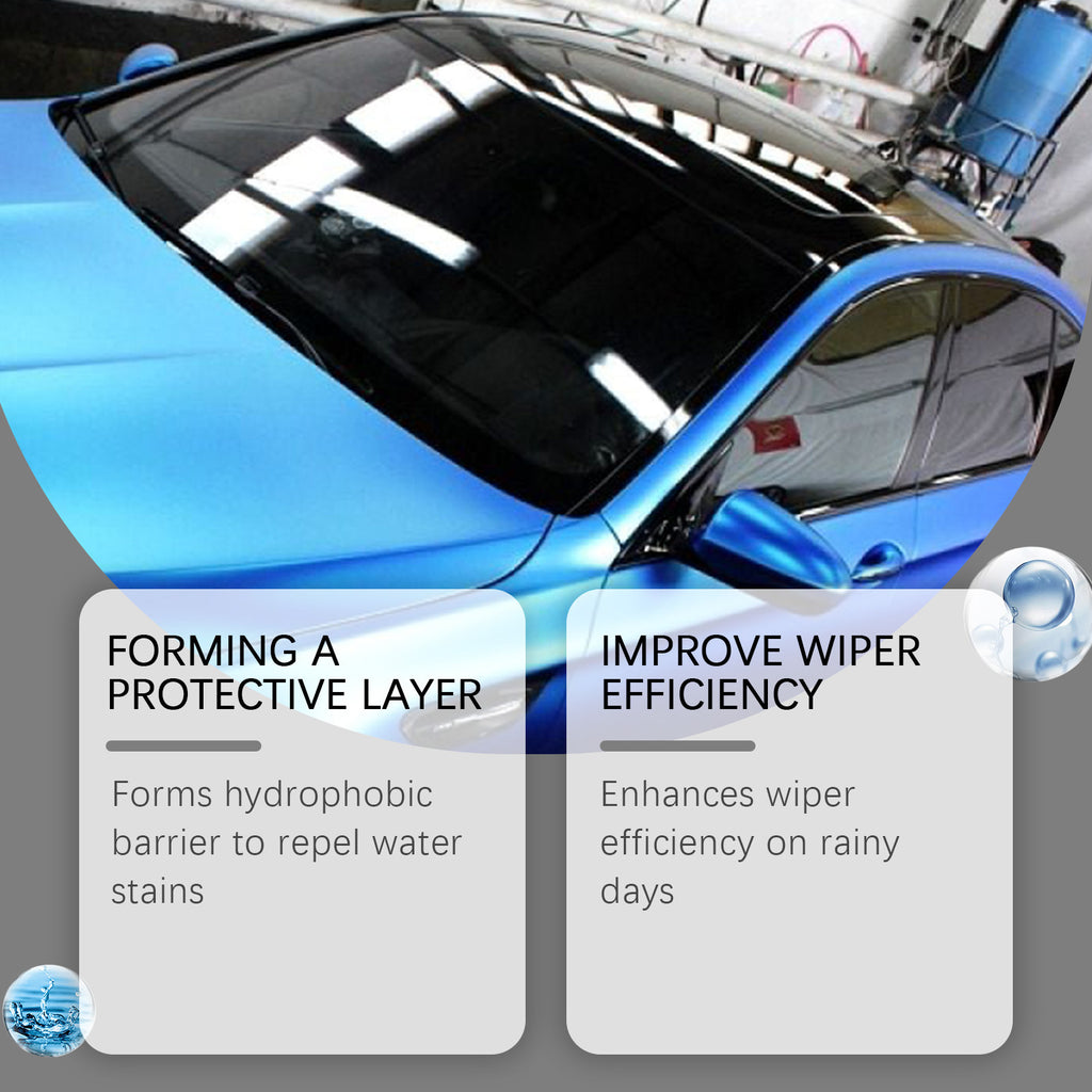 Automobile gloss coating spray glass rainproof, hydrophobic, durable, antifouling and cleaning 369