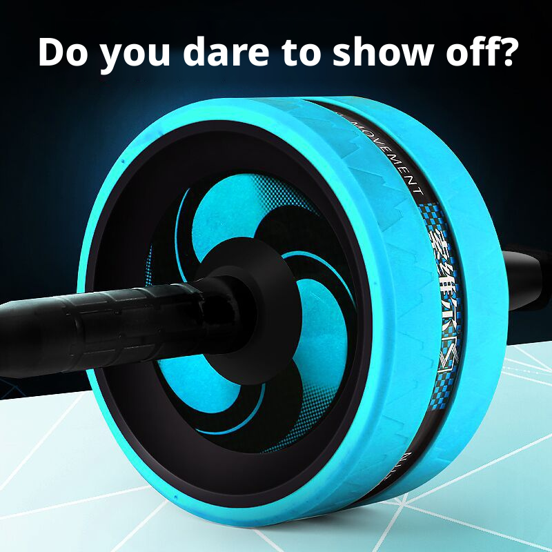 Silent abdominal muscle wheel fitness equipment, exercise giant wheel, abdominal compression 405