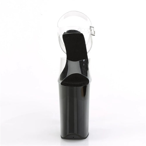 23cm transparent high heels for women with slim heels 110
