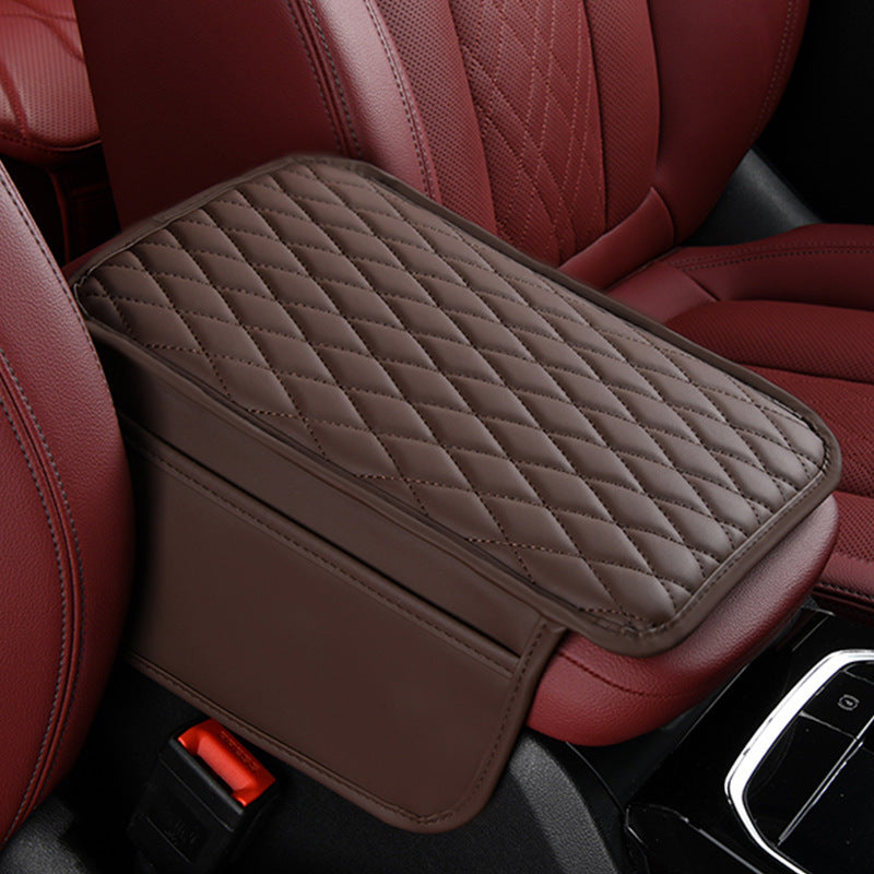 Car armrest box pad, universal storage bag, car storage pocket, elbow center height pad 366