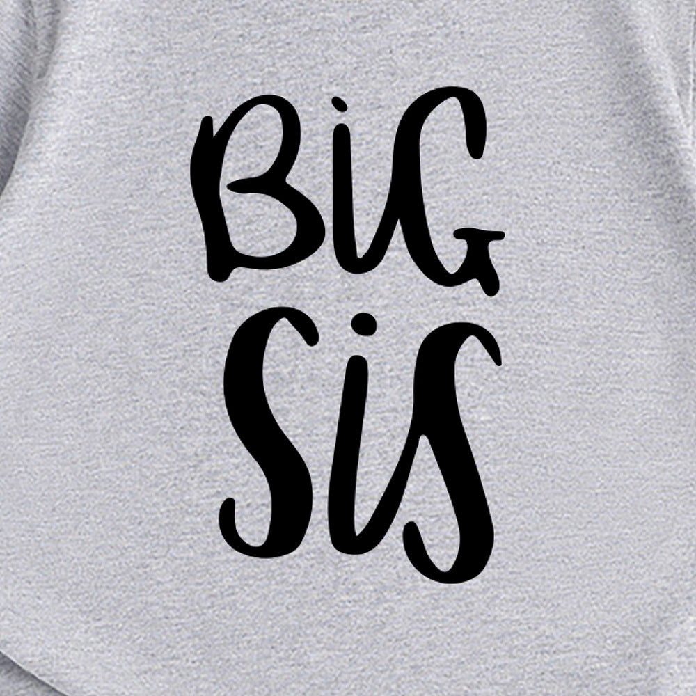 Girls' short sleeved T-shirt with letter print summer new style 092