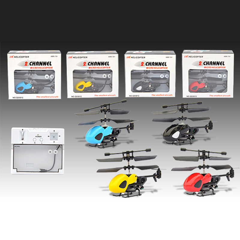 Mini infrared remote control small airplane helicopter model toy 218