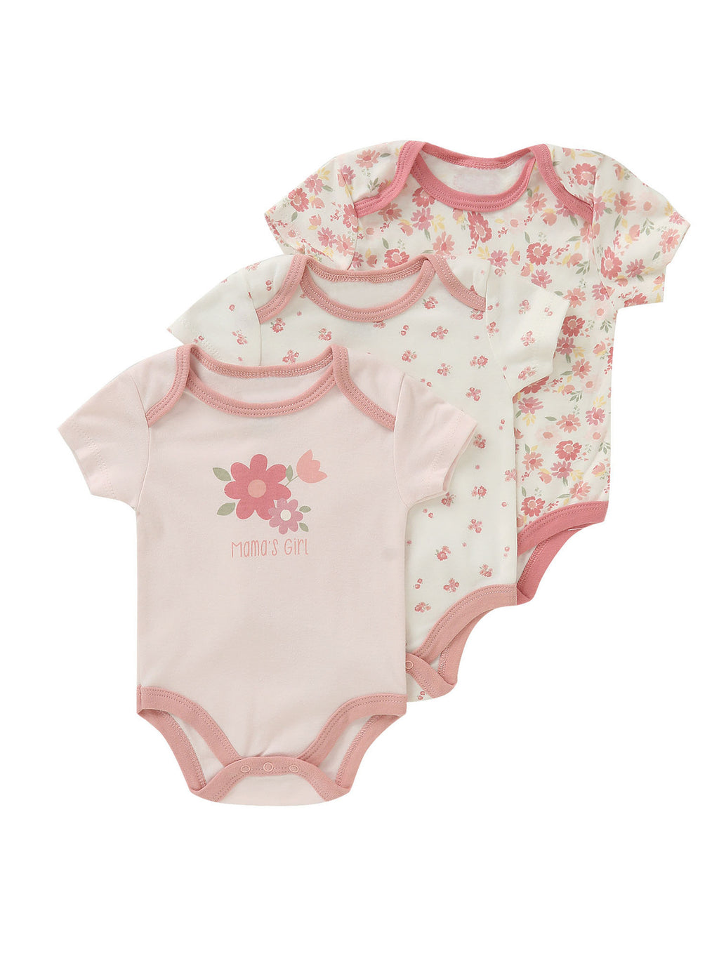 Cotton baby clothes three piece set fart clothes short sleeves summer 091