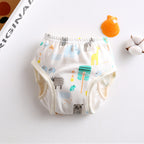 Baby gauze diaper waterproof and washable 076