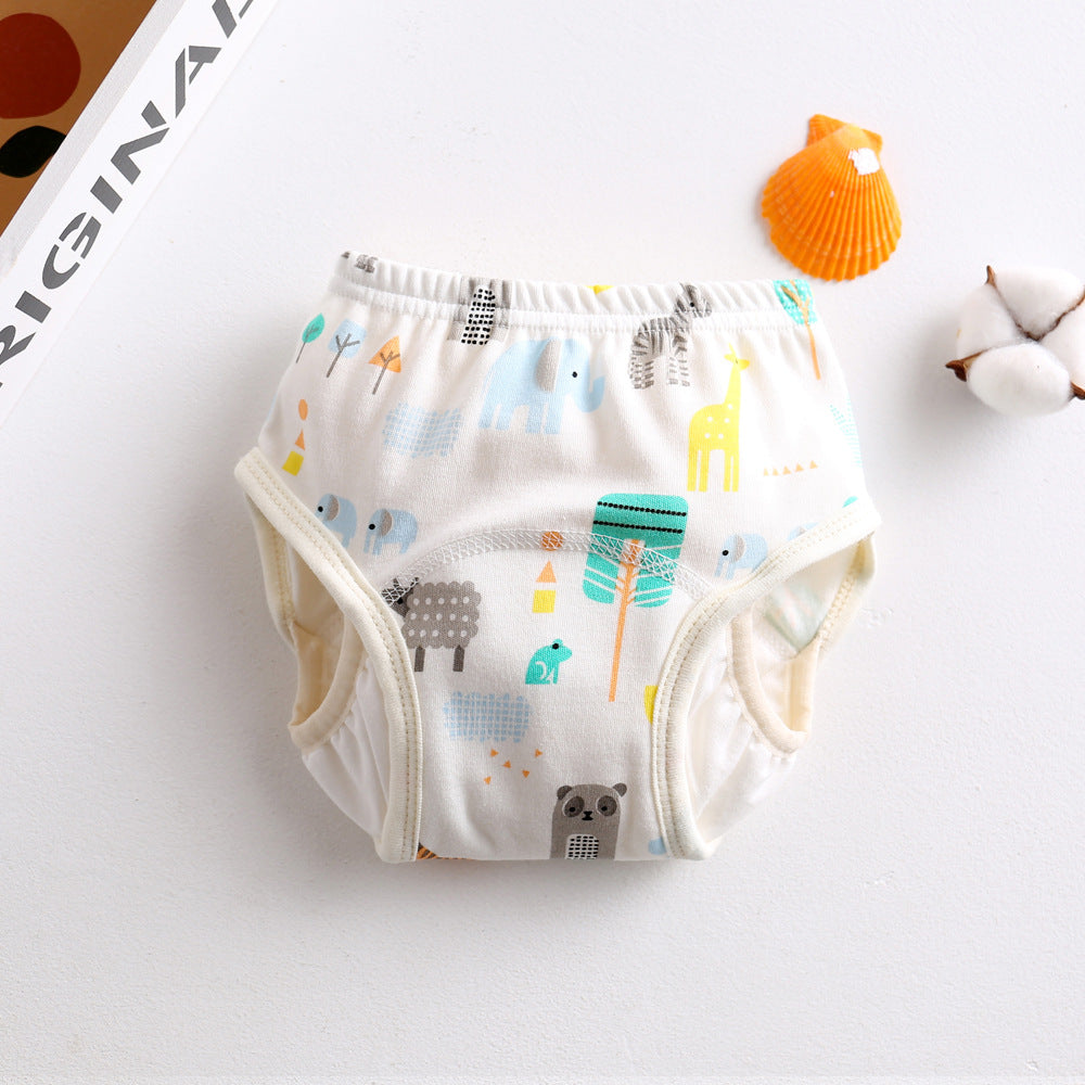Baby gauze diaper waterproof and washable 076