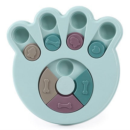 Dog puzzle toy feeder anti choking training bowl slow food bowl 340