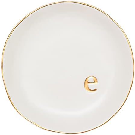 Ladies' engagement and wedding gift ceramic ring plate 260