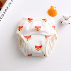 Baby gauze diaper waterproof and washable 076