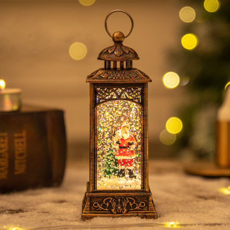 Christmas Wind Light Crystal Light Santa Claus Light 133