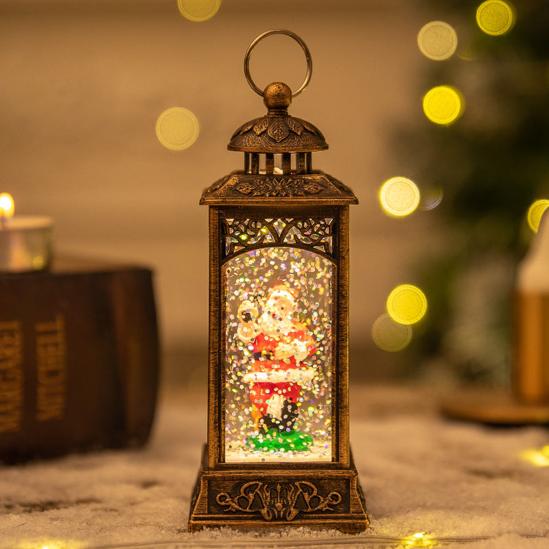 Christmas Wind Light Crystal Light Santa Claus Light 133
