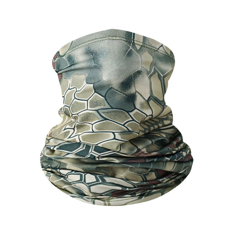 Outdoor sun protection neck warmer, quick-drying, multi-functional magic scarf, breathable neck warmer for cycling and sports 514