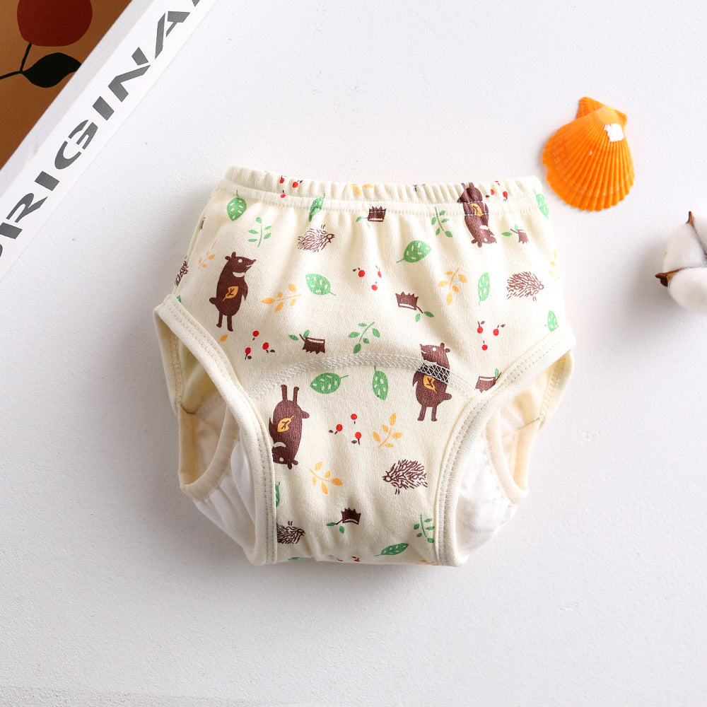 Baby gauze diaper waterproof and washable 076