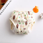 Baby gauze diaper waterproof and washable 076