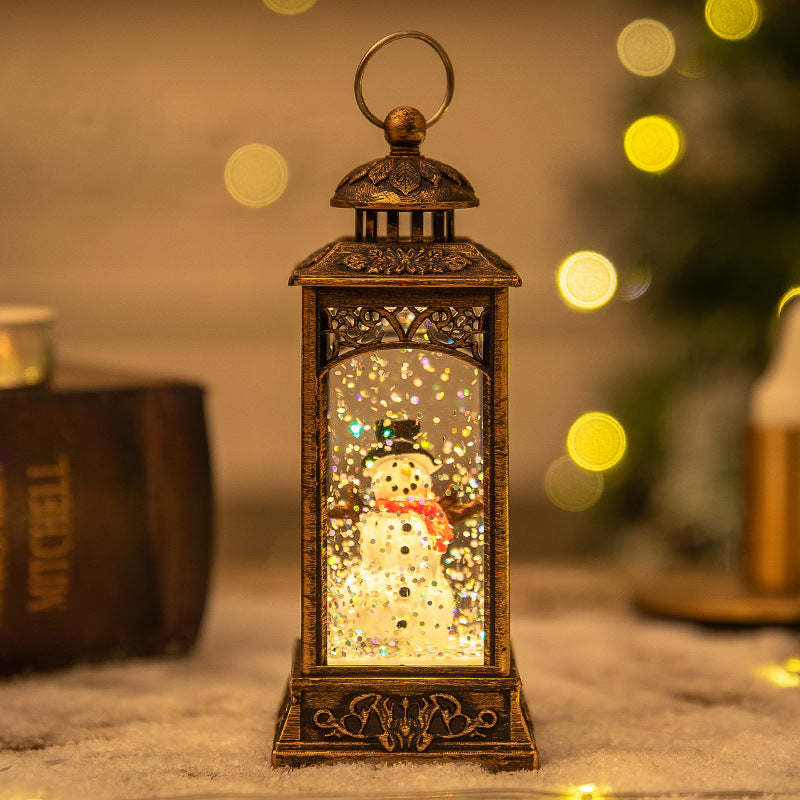 Christmas Wind Light Crystal Light Santa Claus Light 133