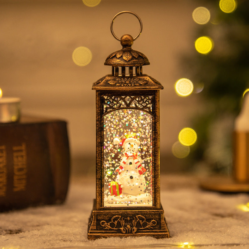 Christmas Wind Light Crystal Light Santa Claus Light 133