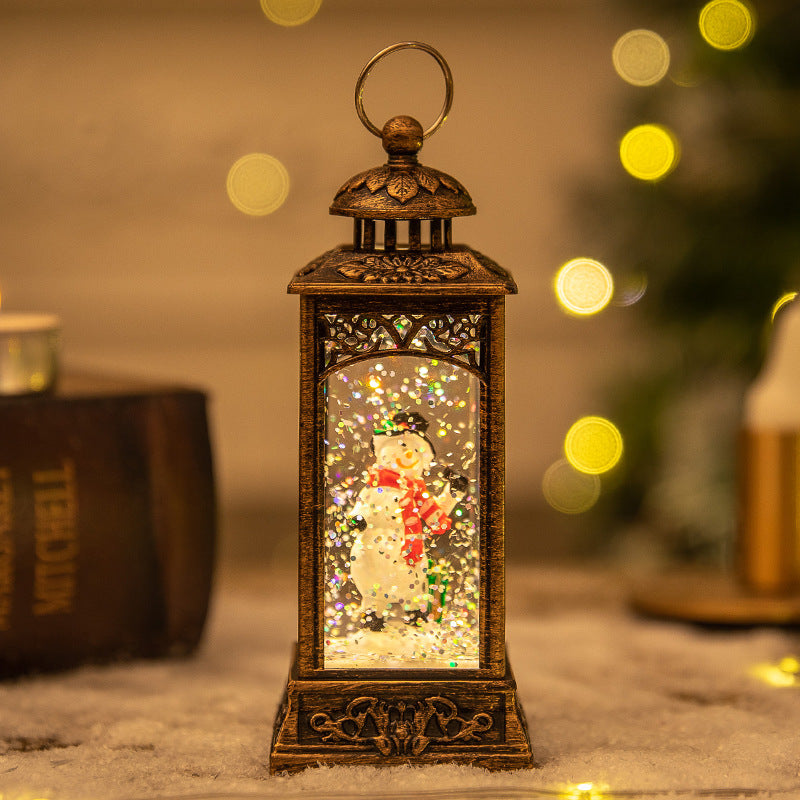 Christmas Wind Light Crystal Light Santa Claus Light 133