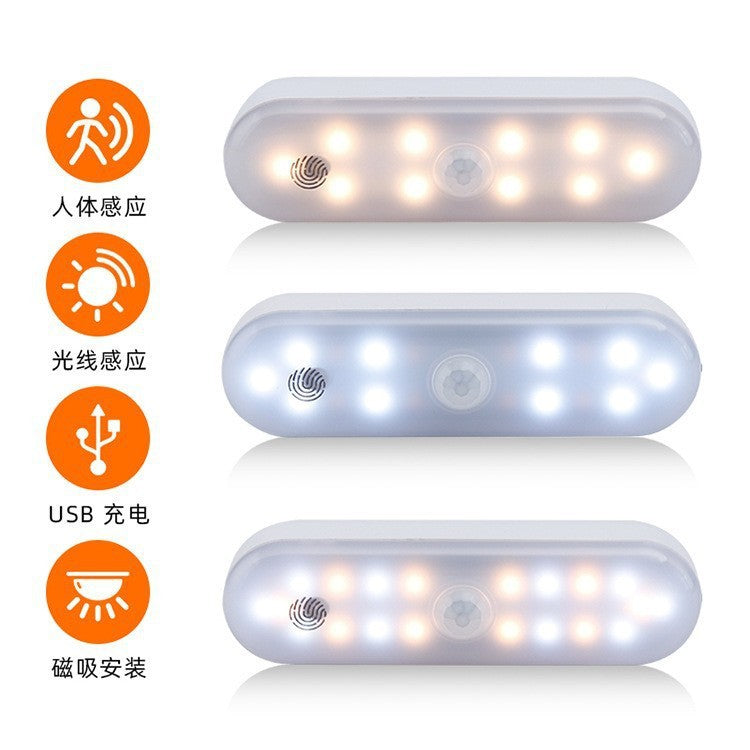 Charging night light intelligent LED human body induction light magnetic induction night light 560