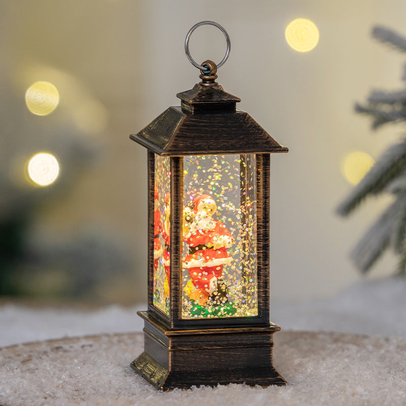 Christmas Wind Light Crystal Light Santa Claus Light 133