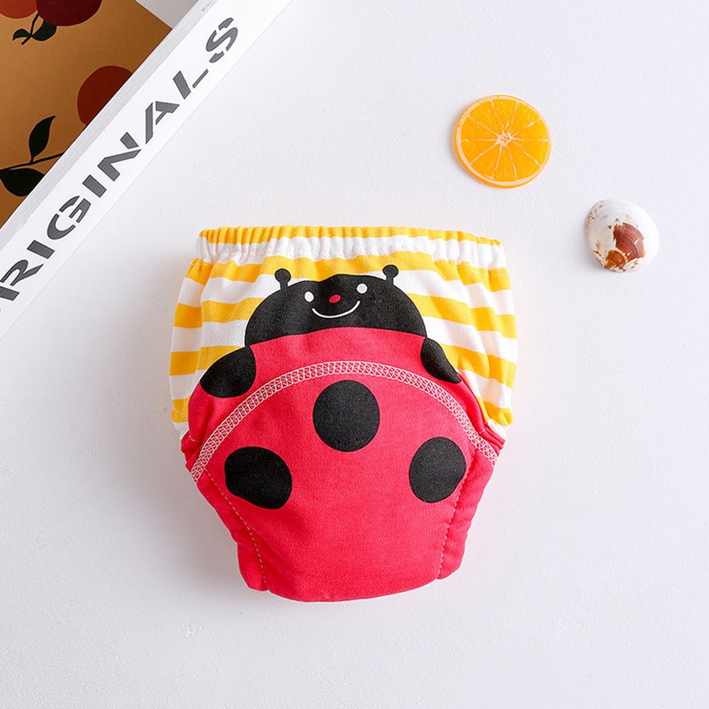 Baby gauze diaper waterproof and washable 076