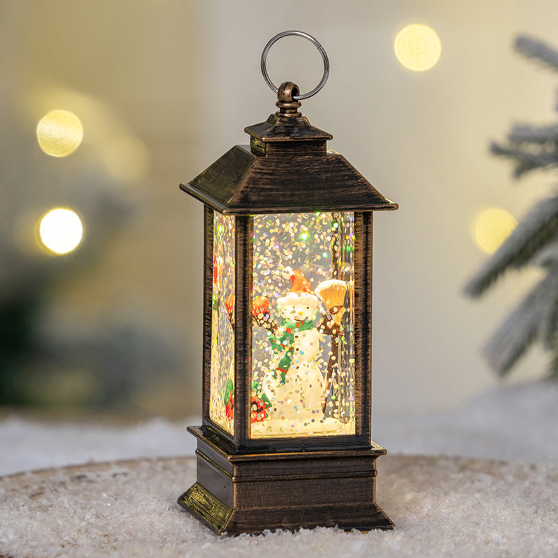 Christmas Wind Light Crystal Light Santa Claus Light 133