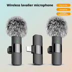 Wireless lavalier microphone K1K9J13 with one to two live streaming reception 186
