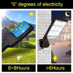 New outdoor solar street lights with human body sensing for illumination 038