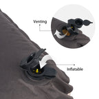 Outdoor 3D Sponge Pillow Self-Inflating Pillow Camping Tent Air Cushion Pillow 012