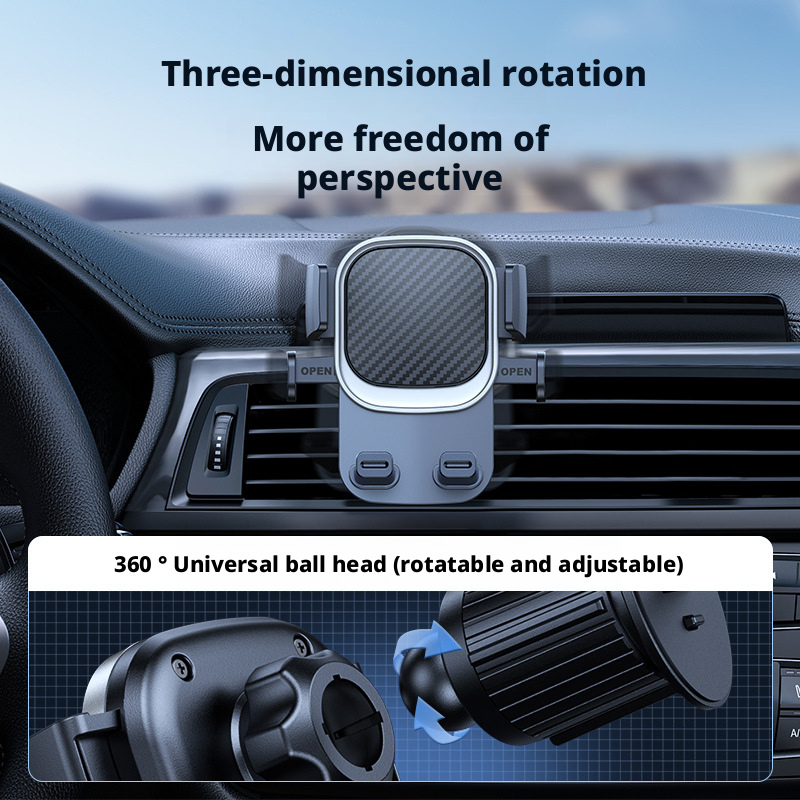 Air conditioning vent, mobile phone holder, car universal instrument panel 368