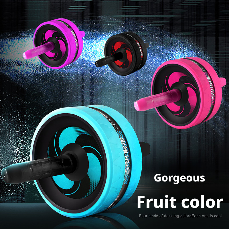 Silent abdominal muscle wheel fitness equipment, exercise giant wheel, abdominal compression 405