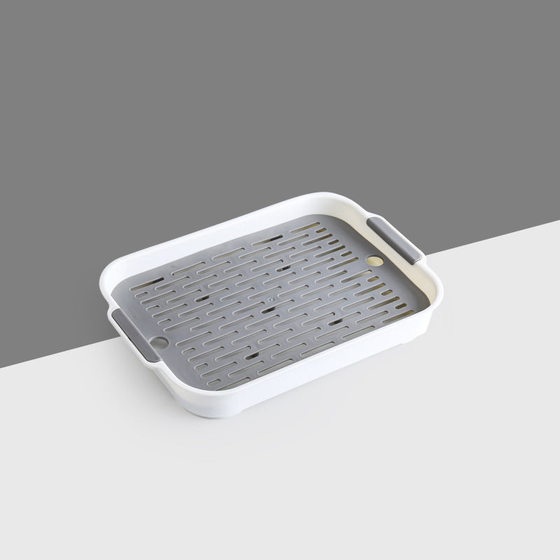Water cup drain tray double-layer tray for home living room 025