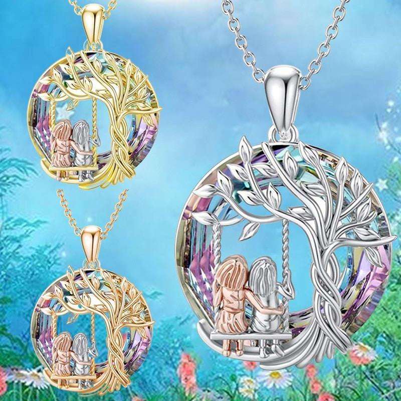 Tree of Life Pendant with Personalized Simplicity and Hollow Life Tree Necklace 295