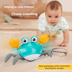 Children's electric sensing crab toy, babies can crawl and walk 189