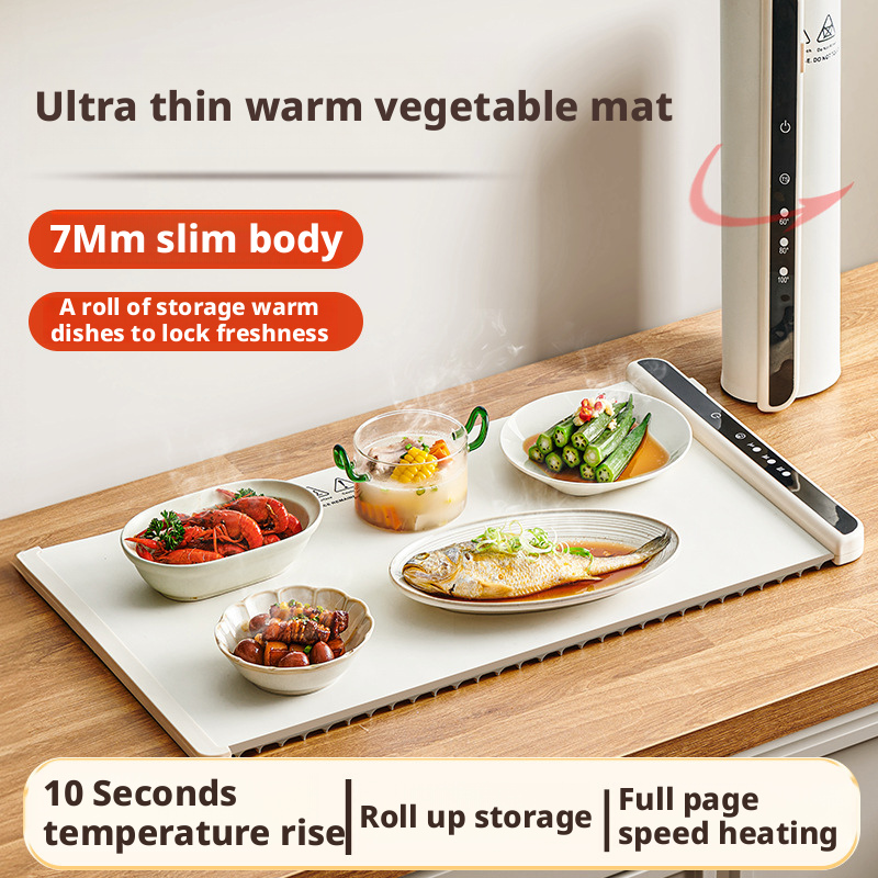 Warm cutting board flexible folding multifunctional temperature regulating table mat 146