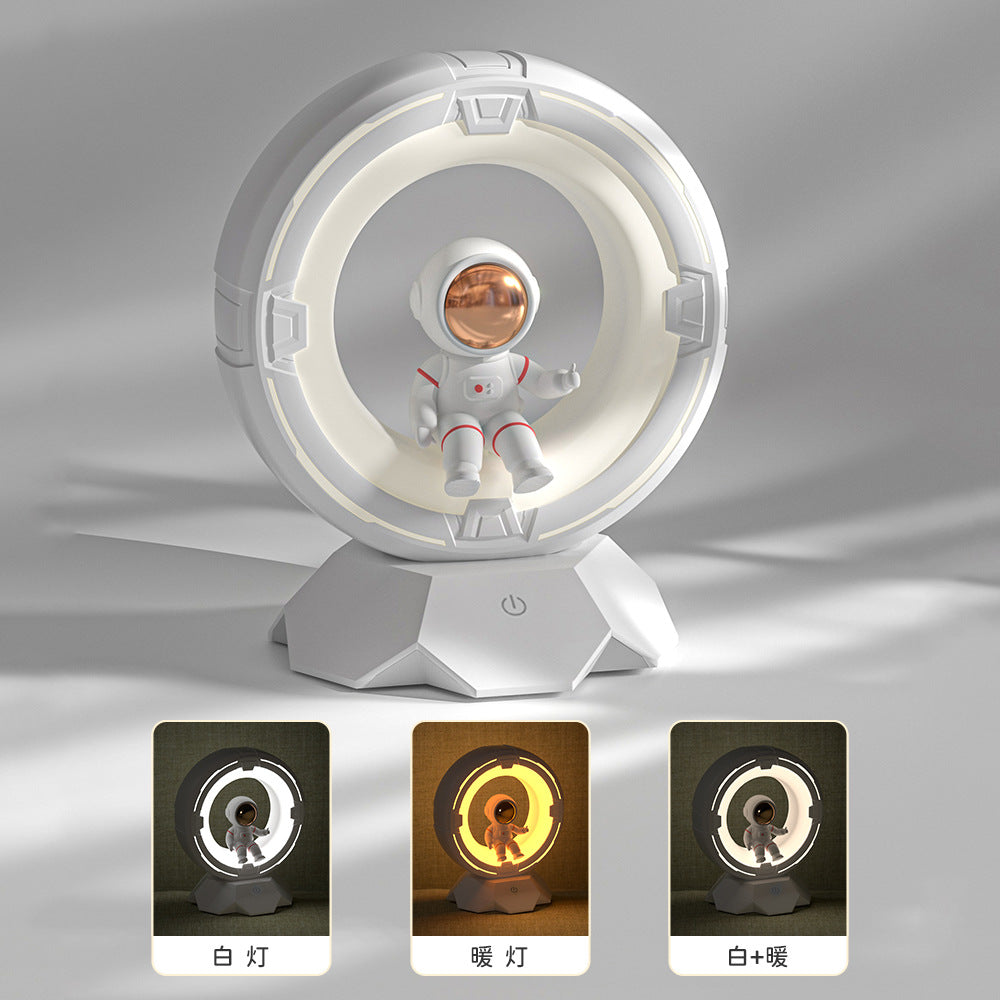 Creative Luminous Night Light Desktop Ornaments Atmosphere Gift Astronaut Night Light 004