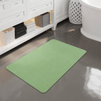 Soft diatomaceous earth absorbent mat  toilet door anti-slip quick-drying mat 018