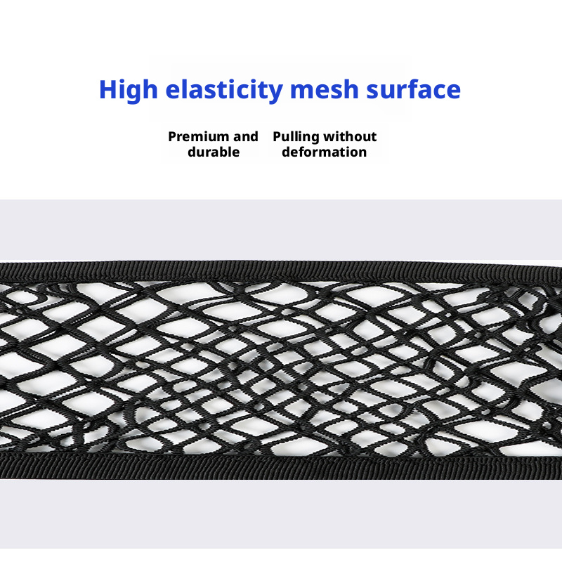 Car mesh bag, seat storage elastic mesh bag, car storage mesh bag 349