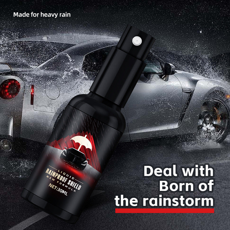 Car front windshield rainproof agent, rearview mirror lotus effect glass water repellent 380