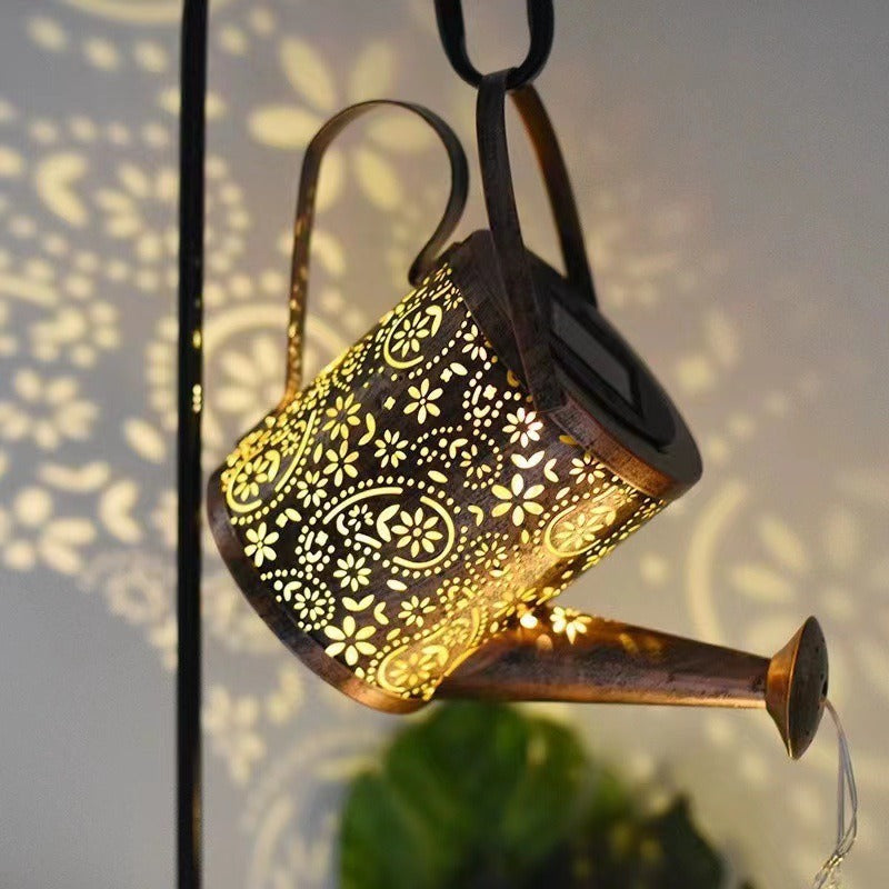 Solar powered decorative courtyard floor lights 129