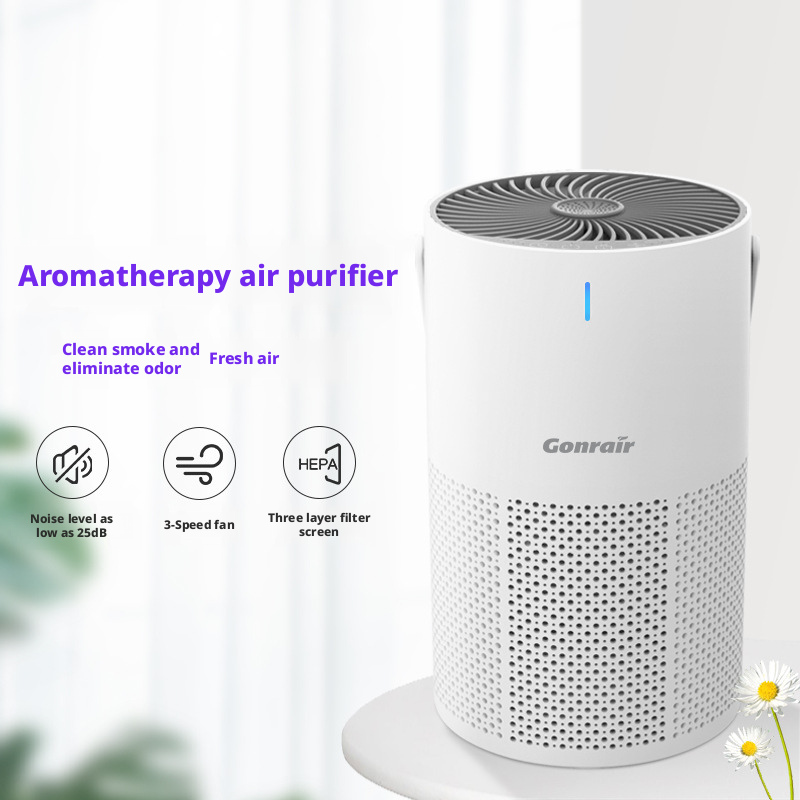 Home desktop air purifier touch based odor and smoke removal 325